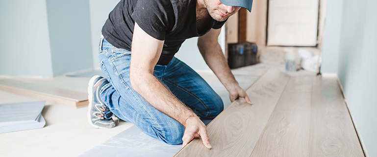 Installation de plancher